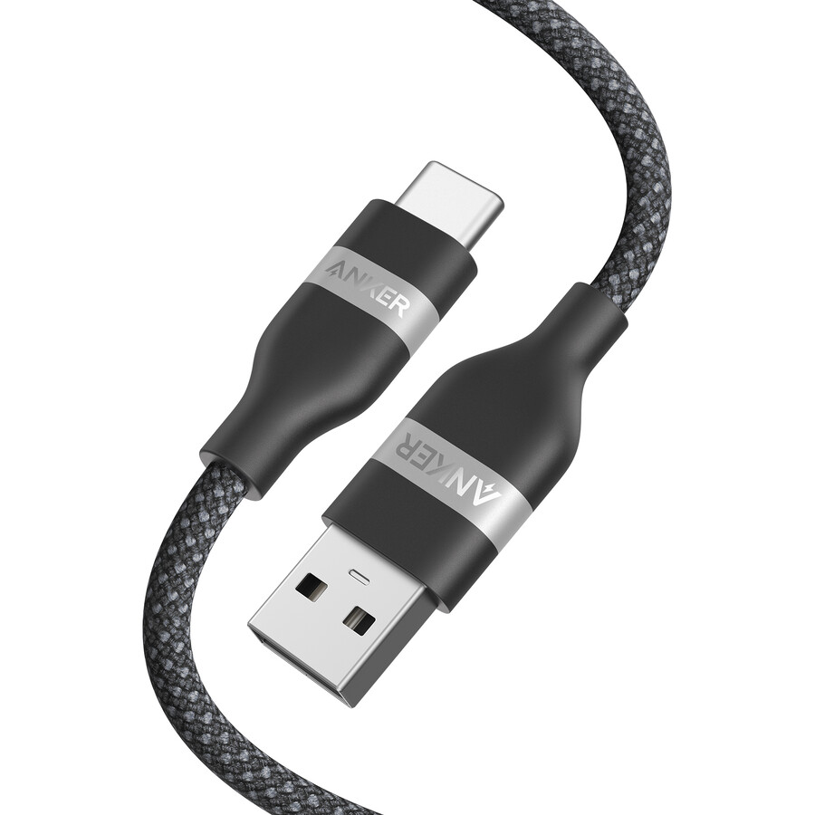 anker usb-a naar usb-c kabel 90 cm180 cm gevlochten gerecycled materiaal