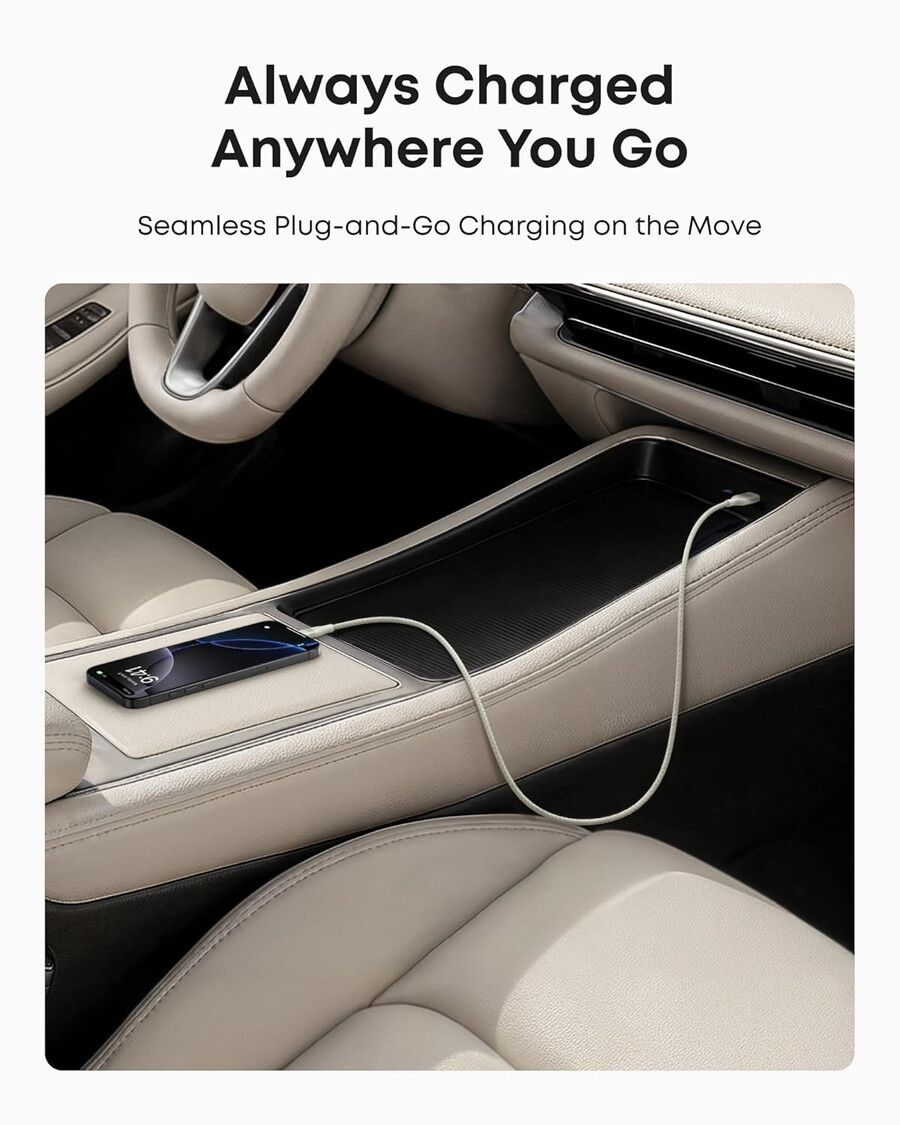 anker usb-a naar usb-c kabel 90 cm gevlochten van gerecycled materiaal 2 stuks