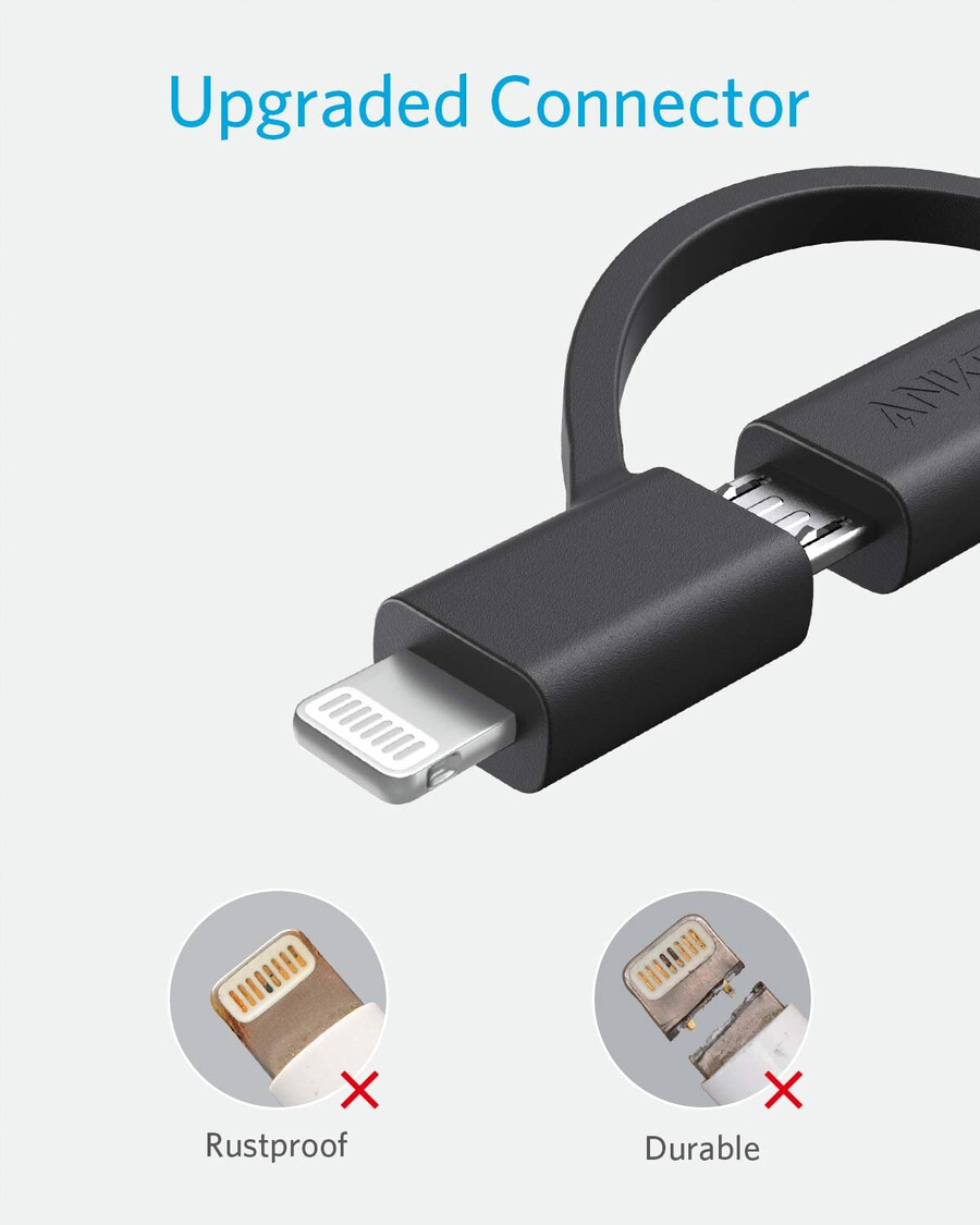 anker 321 usb-a naar lightning-kabel 90 cm 3-in-1