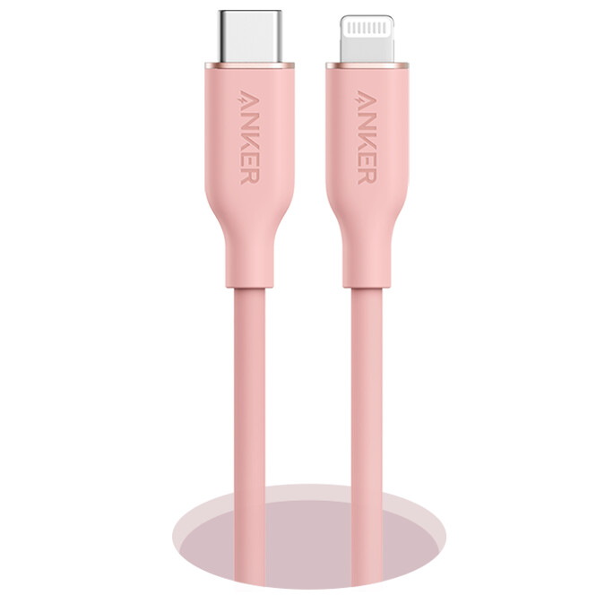 anker 643 usb-c naar usb-c kabel flow siliconen 240w 2-pack middernachtzwart