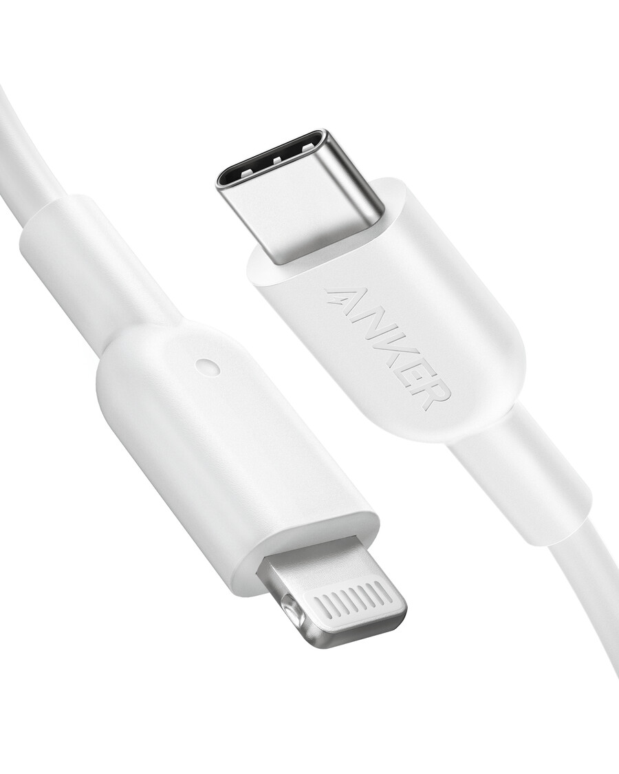 anker 321 usb-c naar lightning-kabel 90 cm 180 cm 3 meter