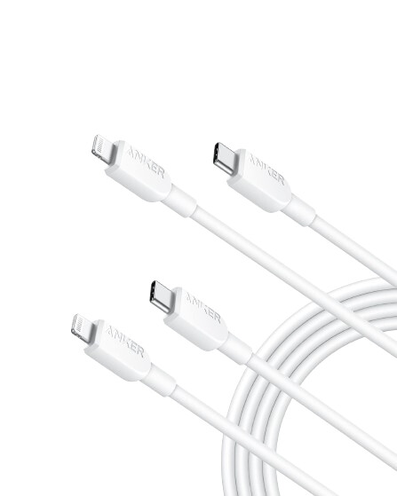 anker 310 usb-c naar lightning-kabel 18 meter 2 stuks