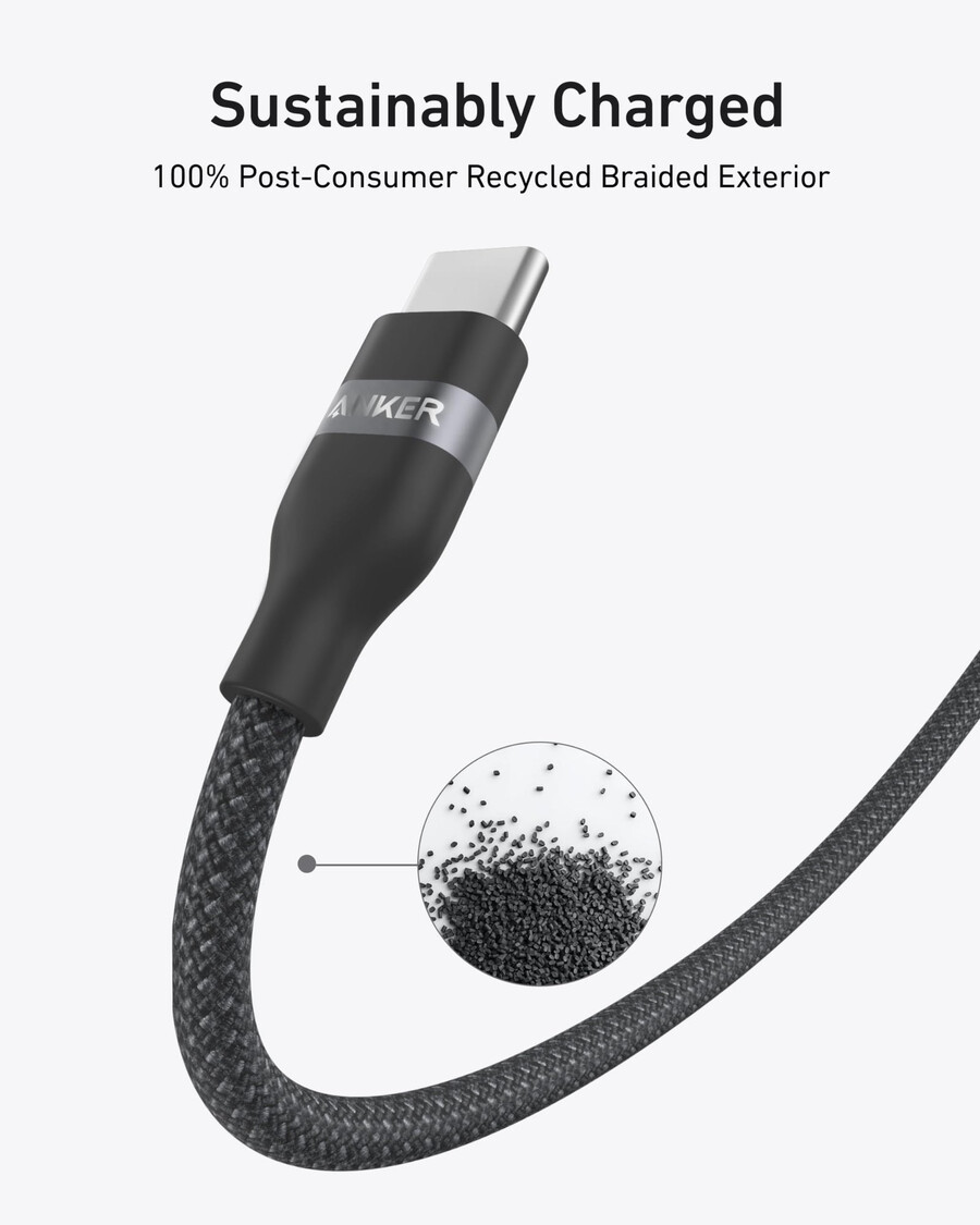 anker snellader voor iphone 45w usb-c-oplader met opvouwbare stekker