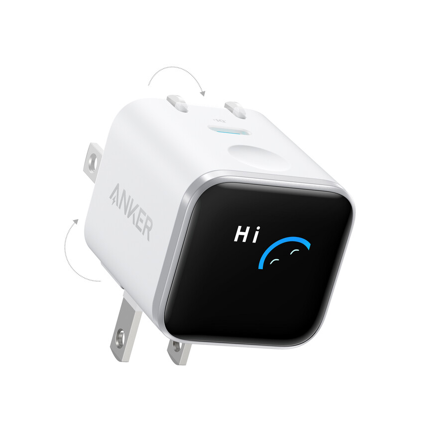 anker snellader voor iphone 45w usb-c-oplader met opvouwbare stekker