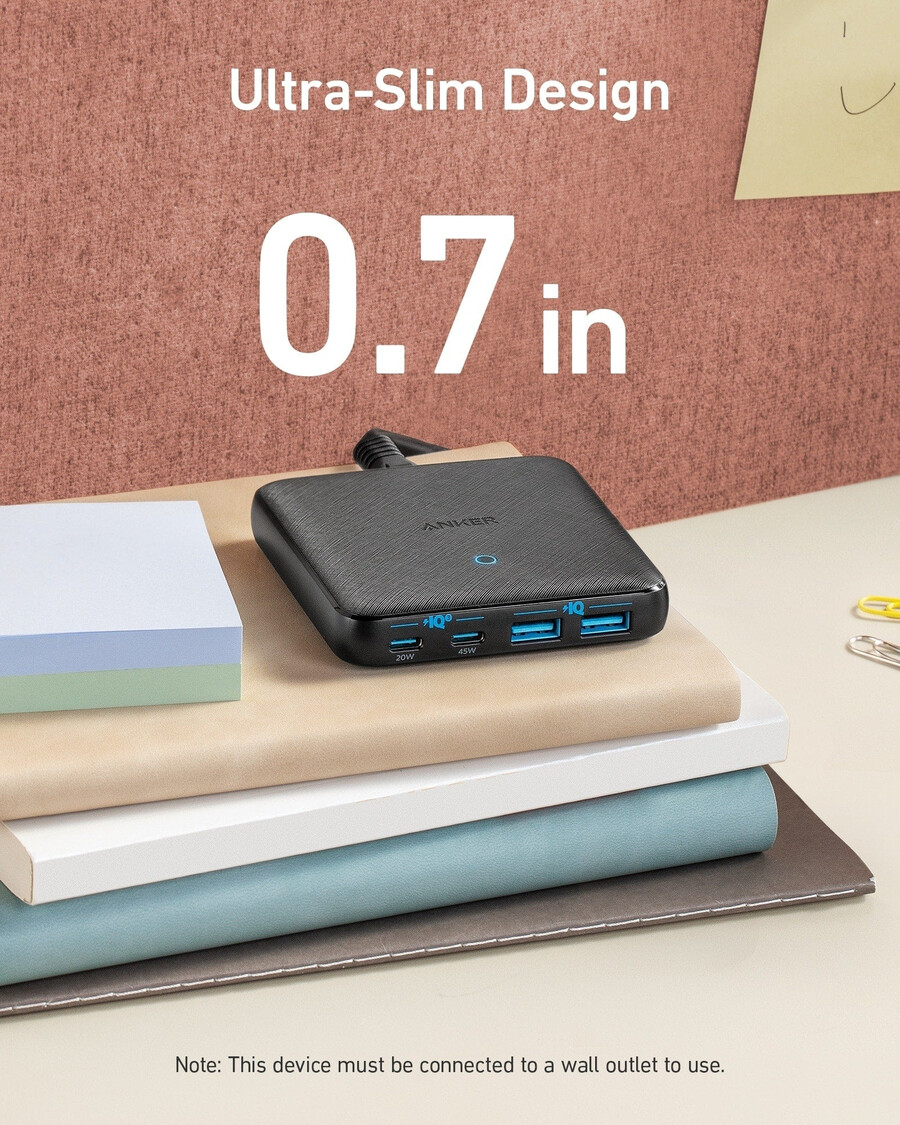 anker 543 oplader 65w ii