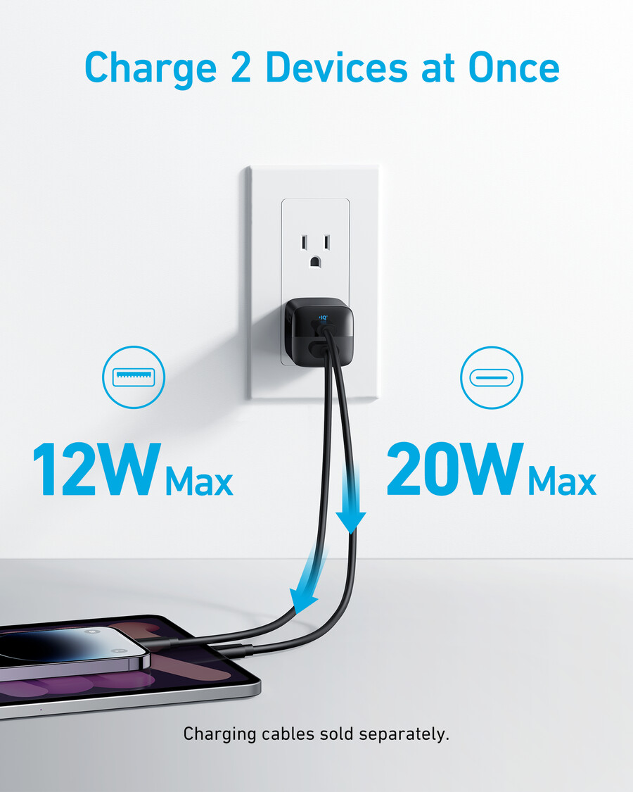 anker 323 oplader 33w