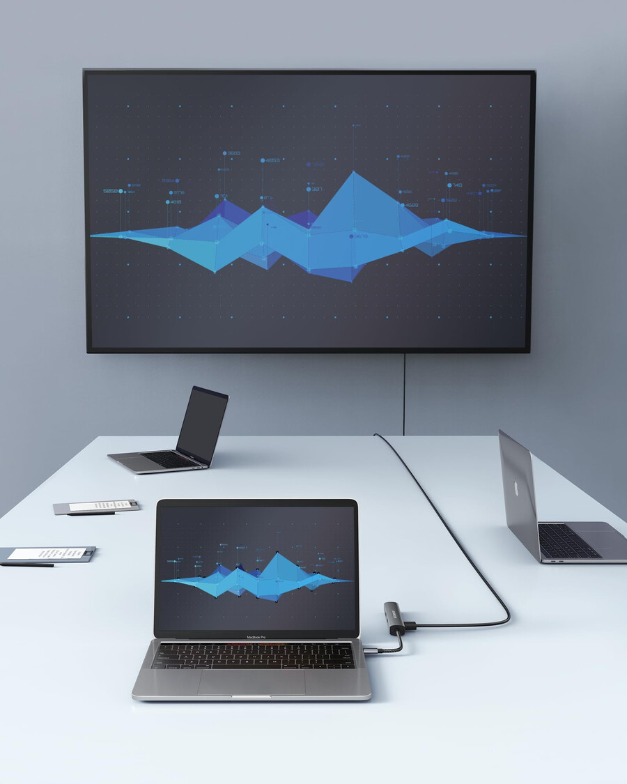 anker 533 usb-c hub 5-in-1 slank