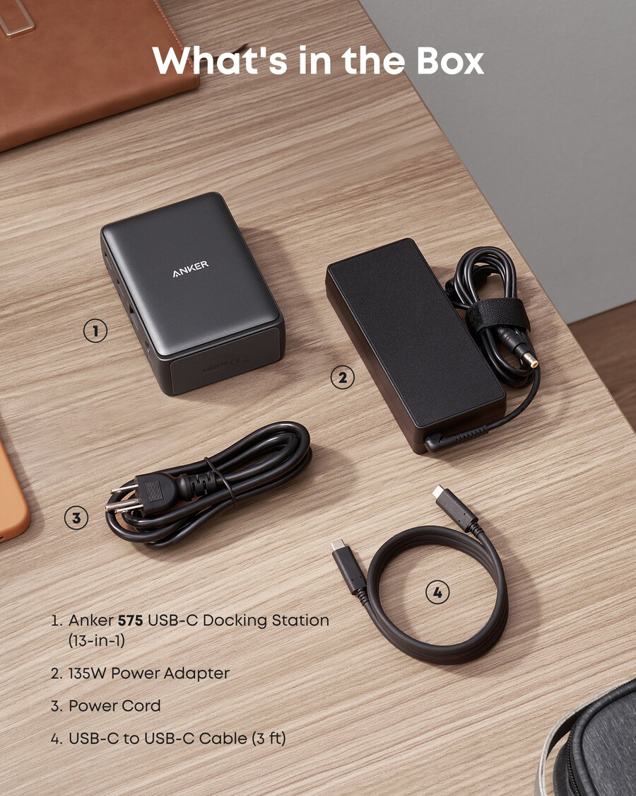 anker 575 usb-c dockingstation 13-in-1