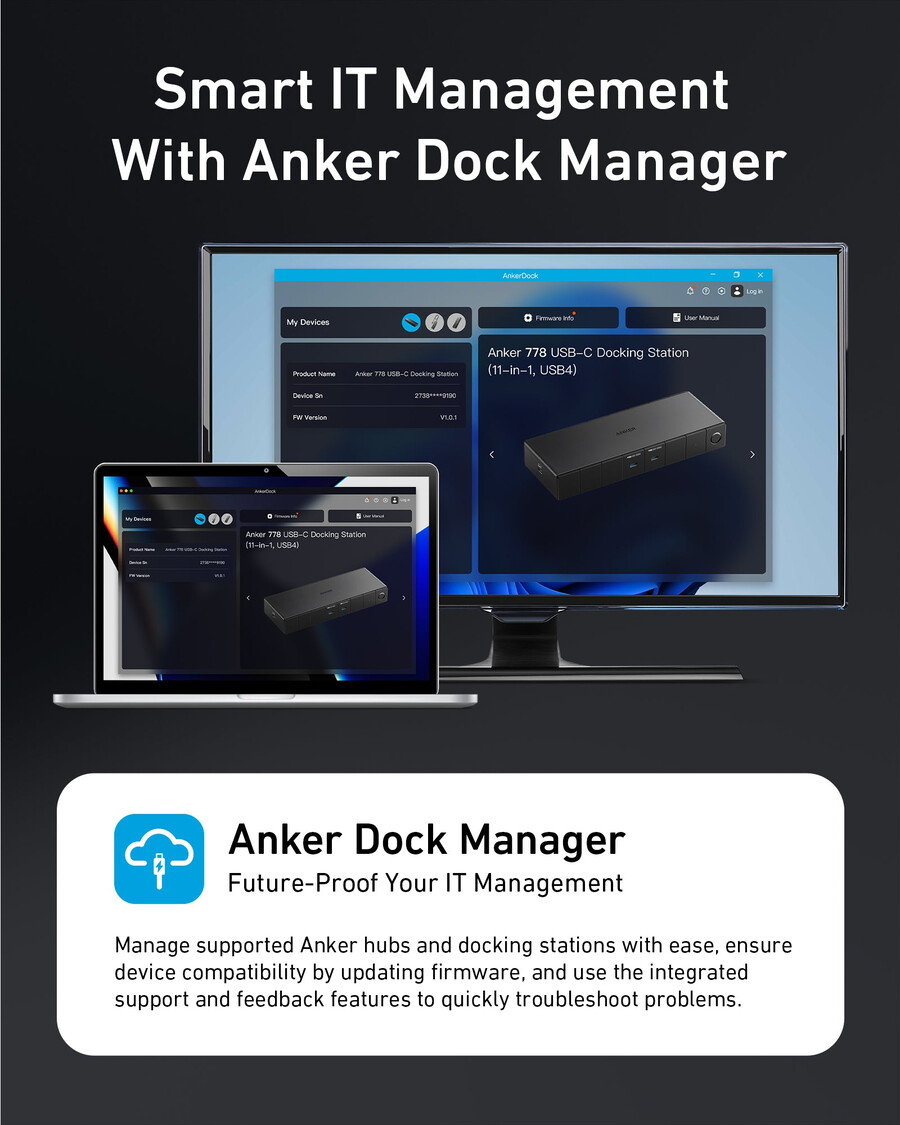 anker 778 thunderbolt dockingstation 12-in-1 thunderbolt 4