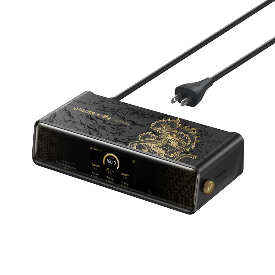 anker × black myth wukong-editie anker prime dockingstation 14-in-1 drie schermen displaylink met dl7400