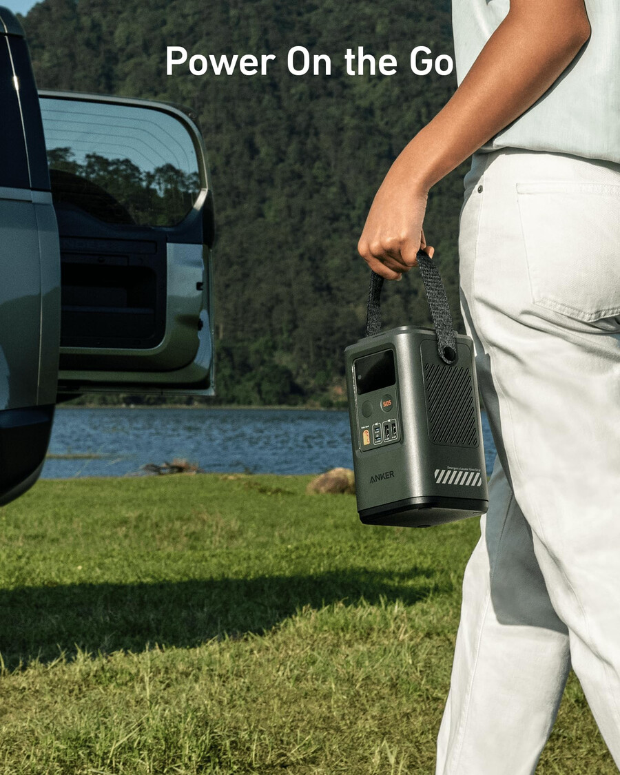 anker 548 powerbank - de ultieme powerbank voor op de camping met usb-c en een capaciteit van 60000 mah