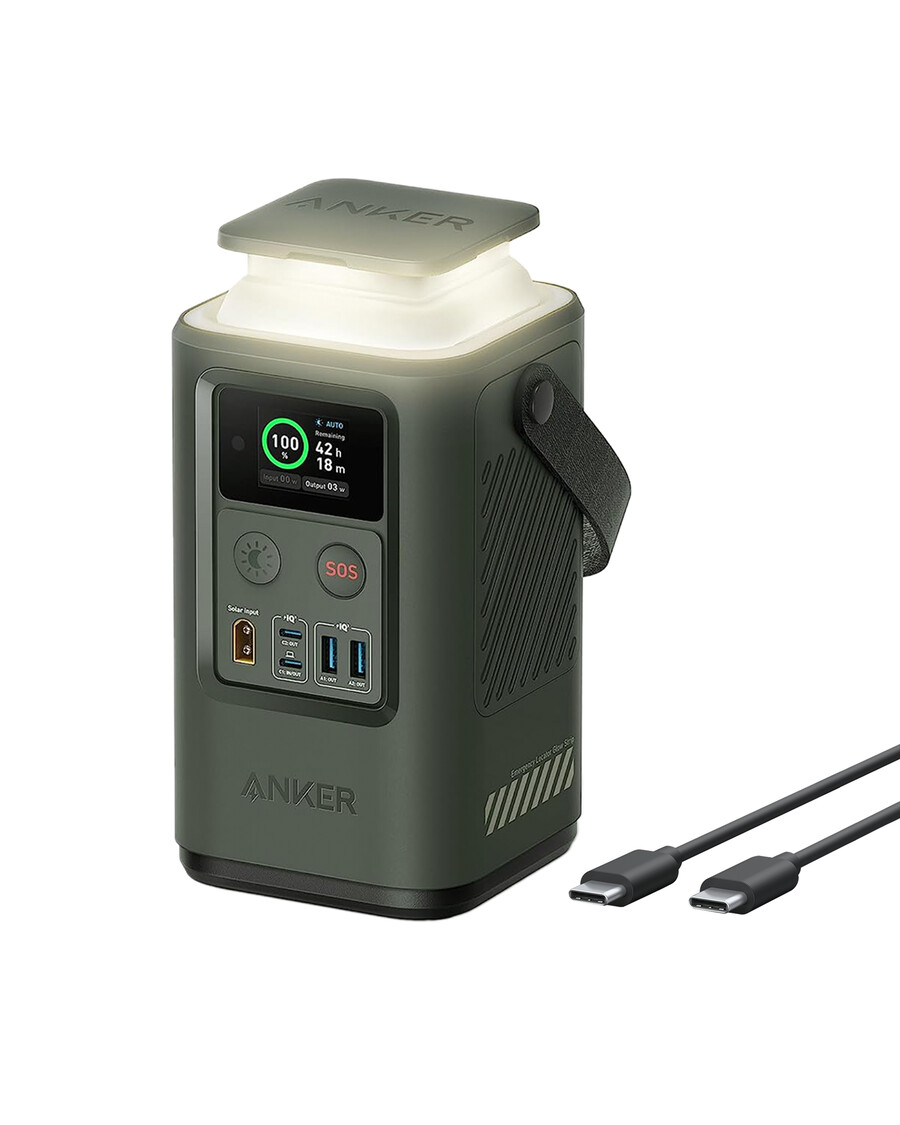 anker 548 powerbank - de ultieme powerbank voor op de camping met usb-c en een capaciteit van 60000 mah