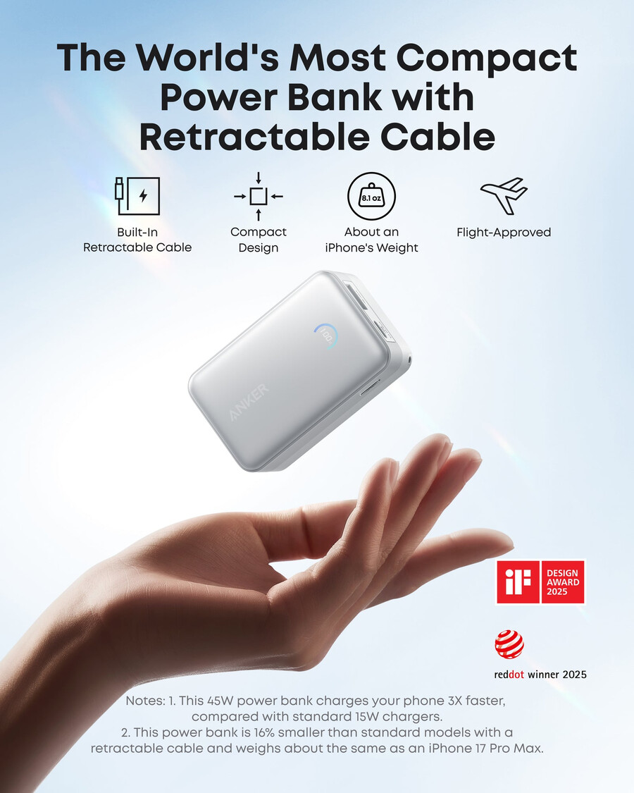 anker nano usb-c snellader 45w