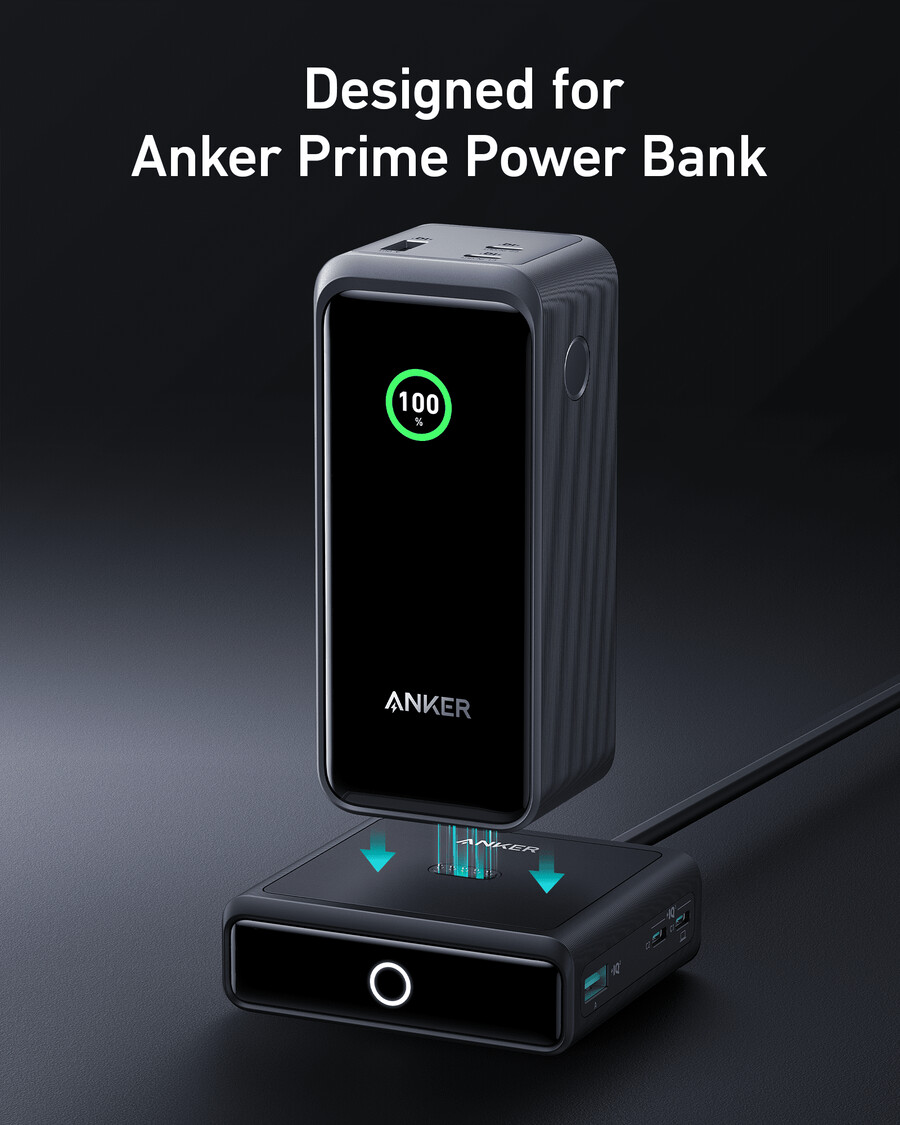 anker 100w oplaadstation voor anker prime power bank