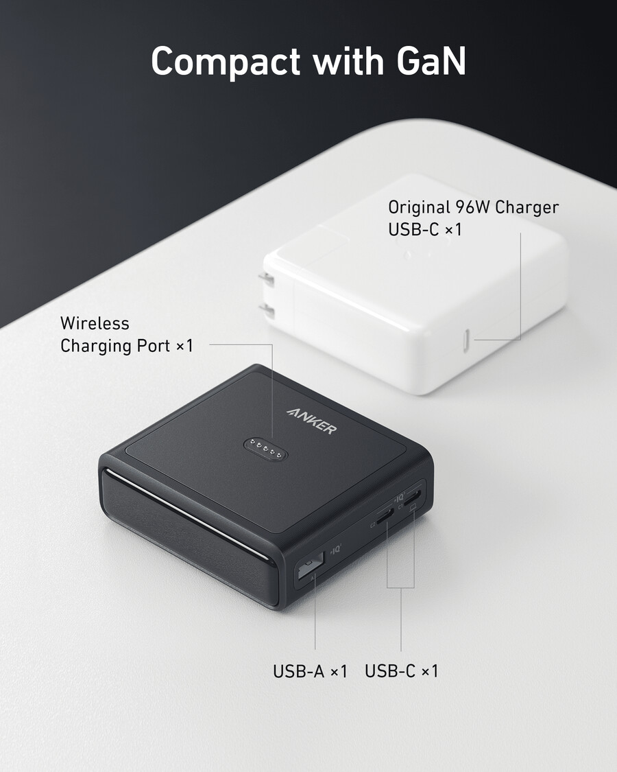 anker 100w oplaadstation voor anker prime power bank