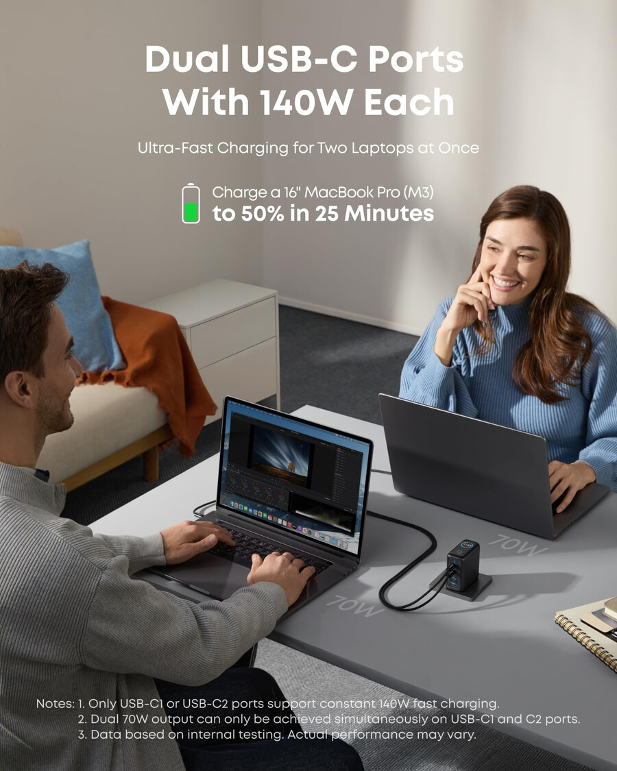 anker laptop powerbank en anker laptoplader